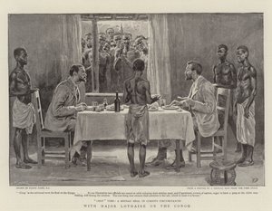 With Major Lothaire on the Congo